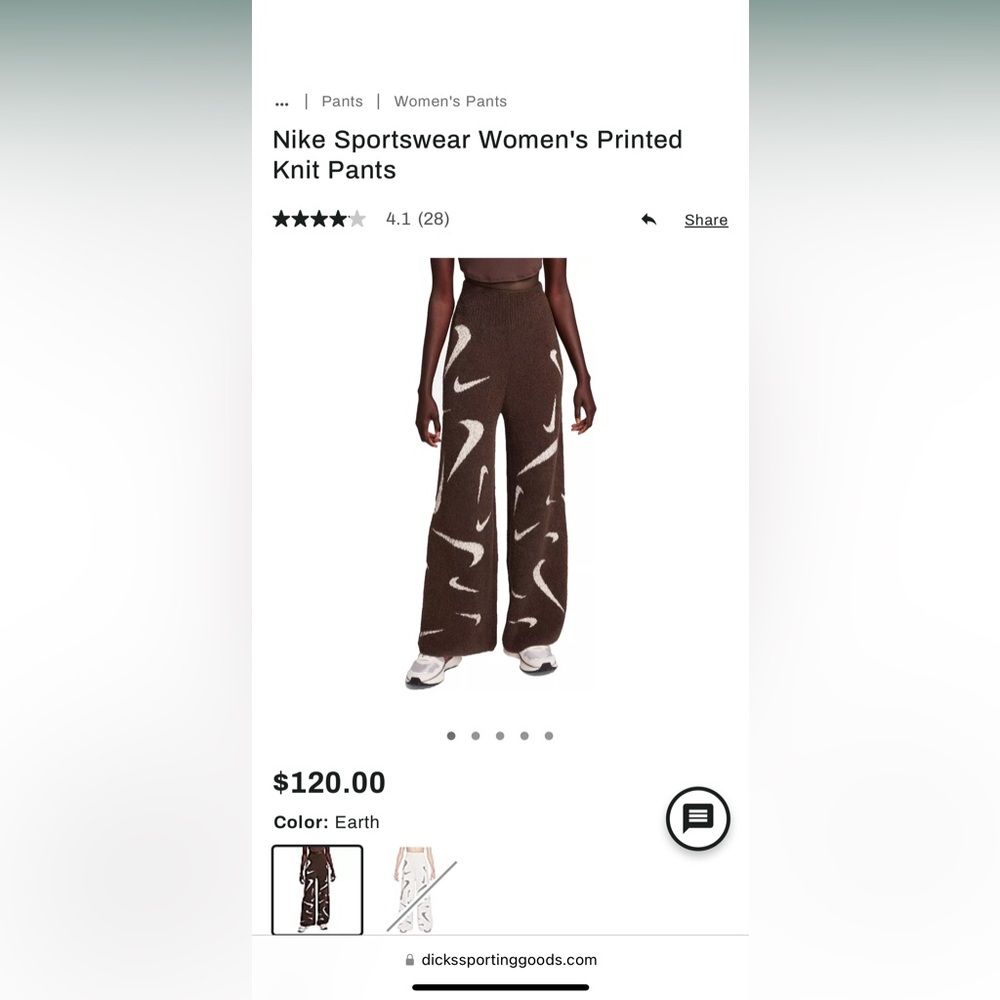 Nike Sportswear Women's Printed Knit Pants